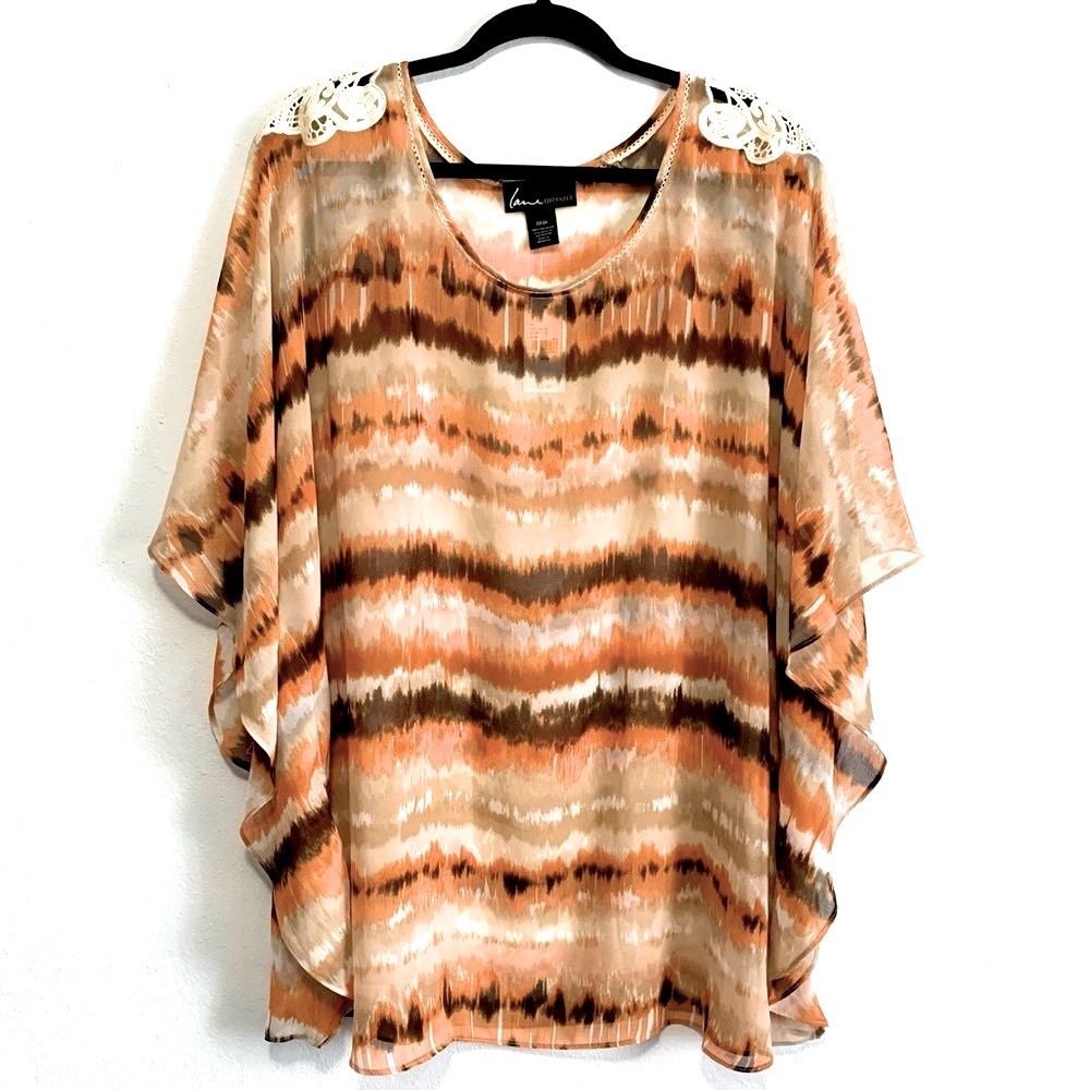 Lane Bryant Chiffon Top
